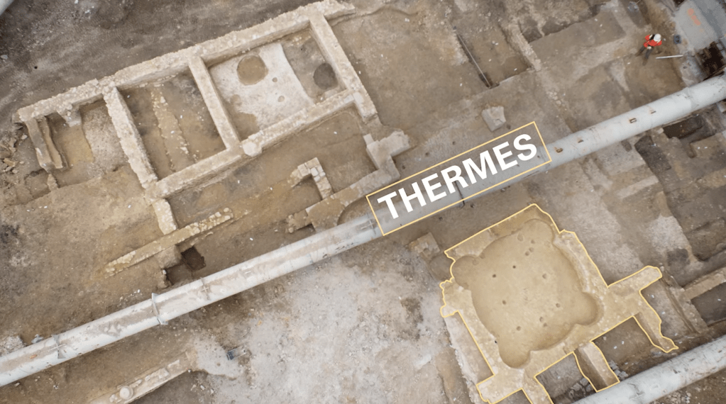 New bath building discovered in&nbsp;Reims