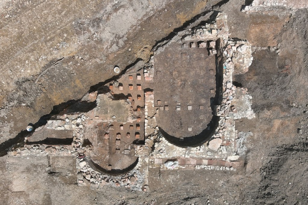 Villa baths brought to light in Auxerre,&nbsp;France