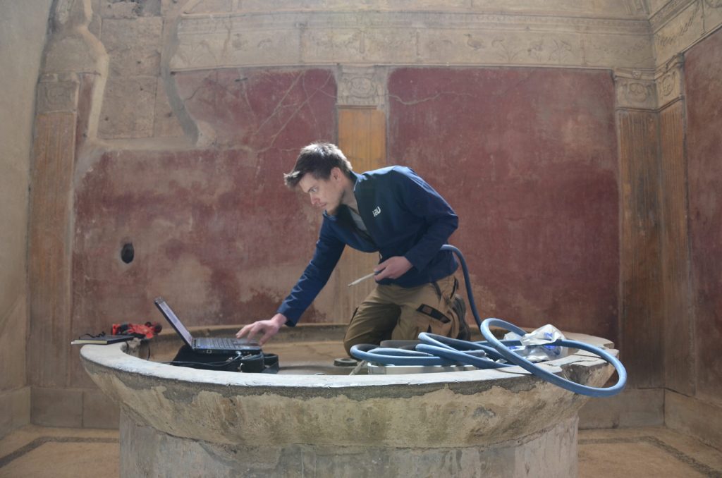 Online lecture of the Frontinus Society: ‘Wie funktionierten die Thermen Pompejis?’ by Thomas Heide (Mainz)